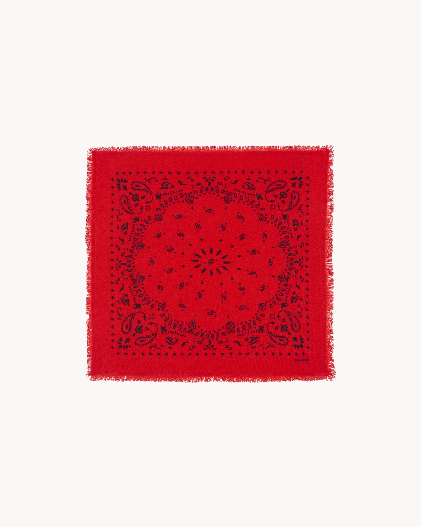 Petit Bandana Hachi rouge corail