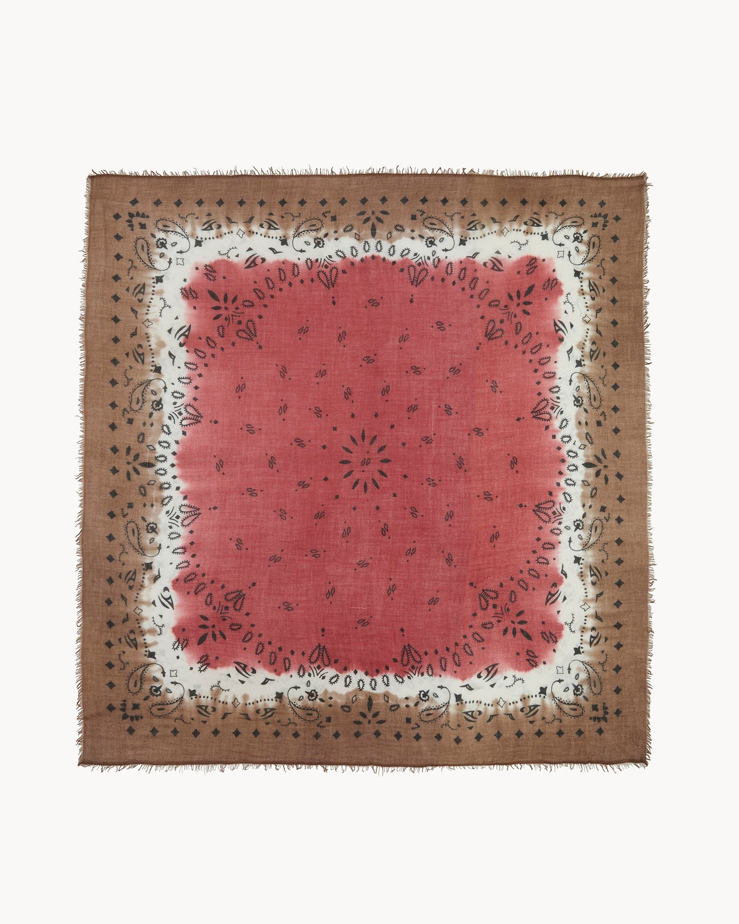 Très Grand Bandana Effy Square Dye sierra