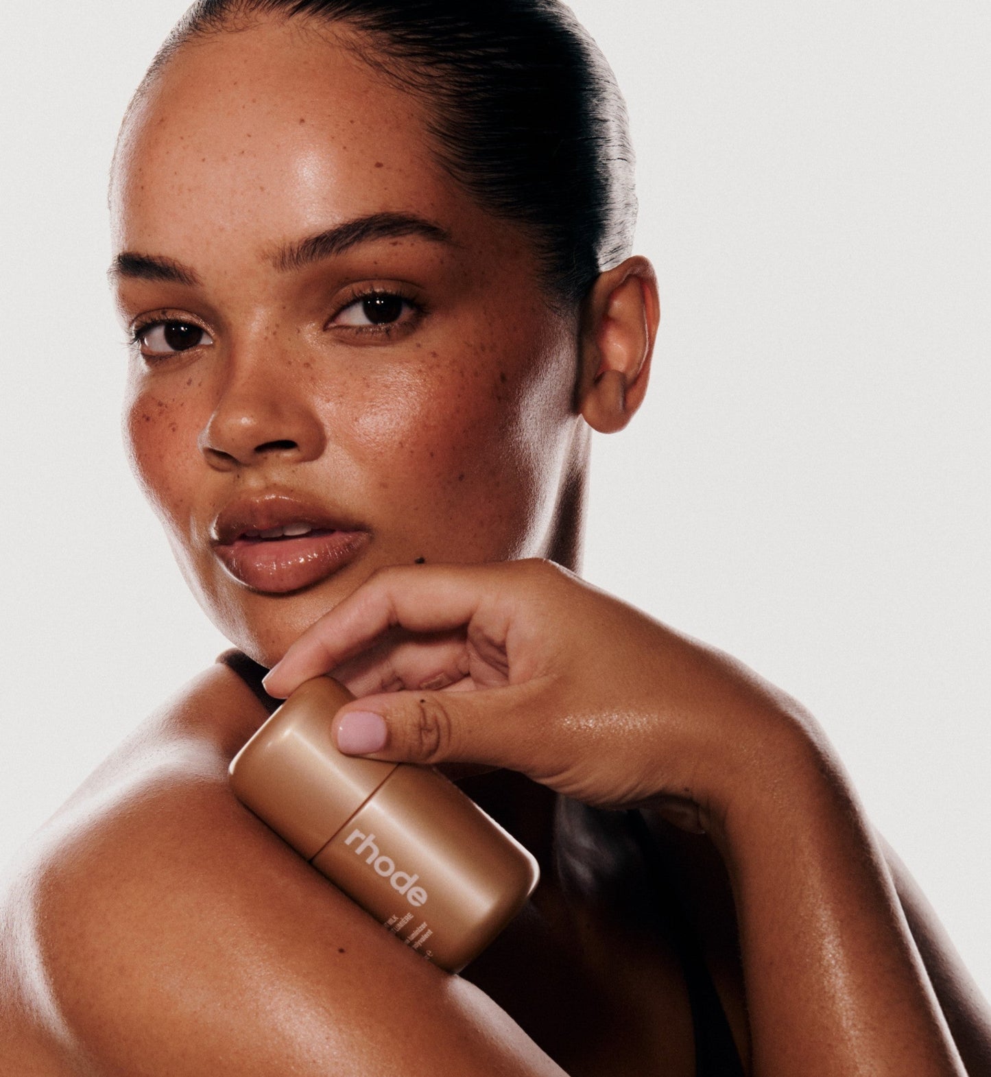 Rhode highlight milk '03 -  pearly warm bronze'