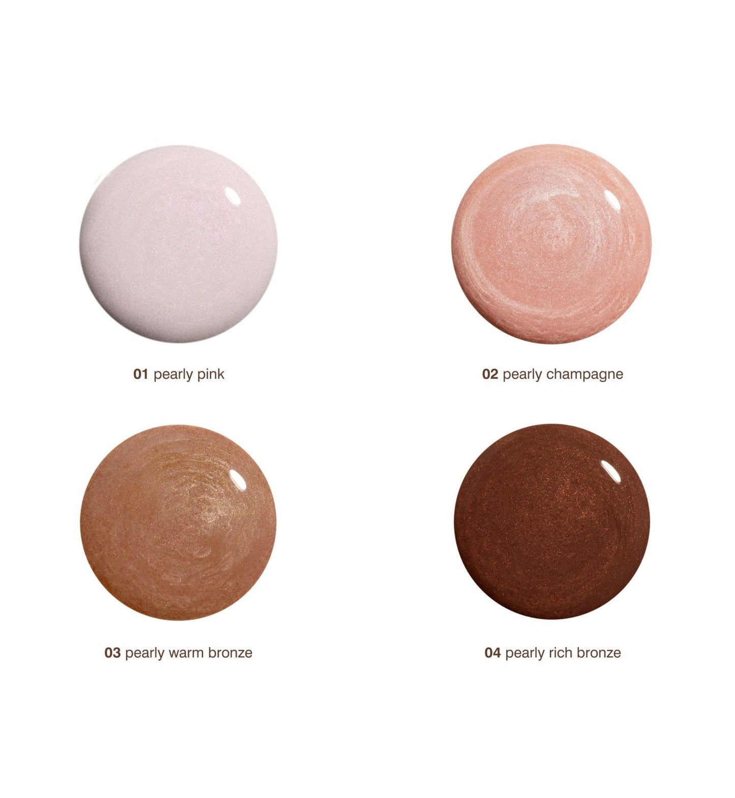 Rhode highlight milk '01 -  pearly pink'