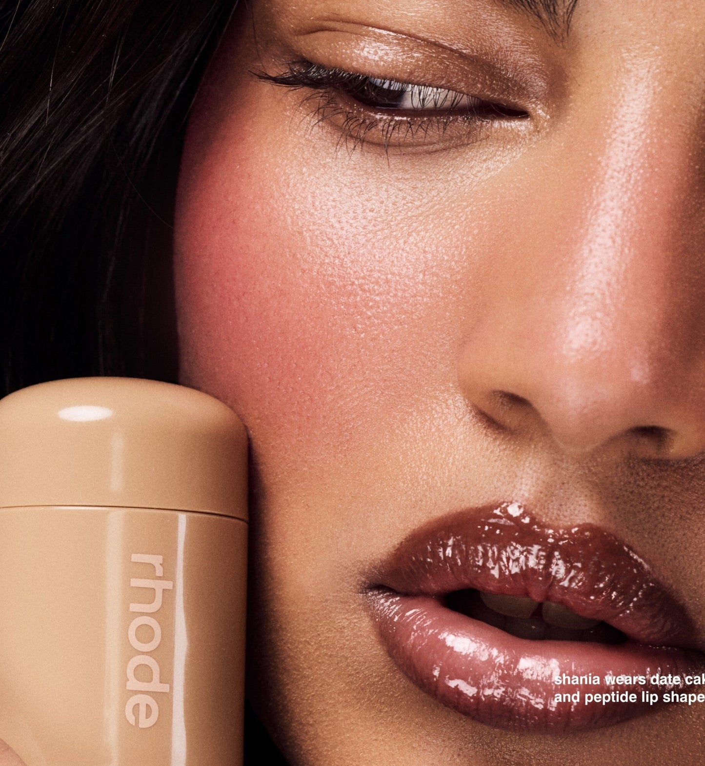 Rhode pocket blush 'date cake -  warm red berry'
