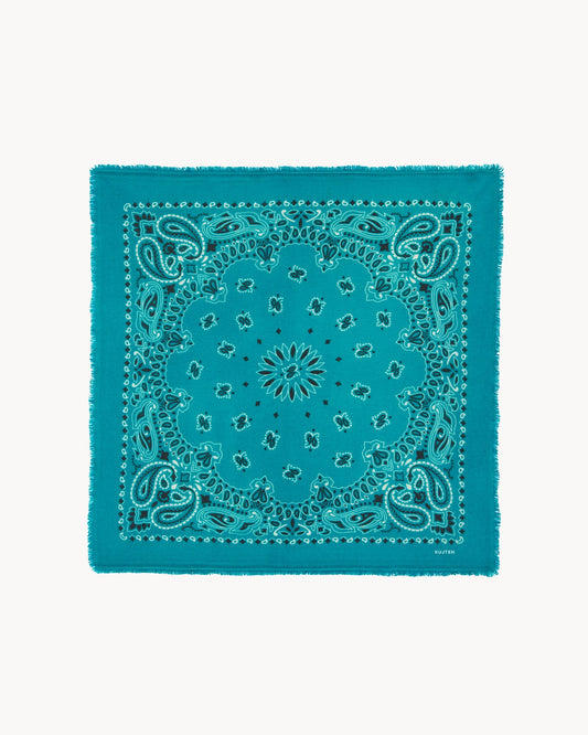Grand Bandana Hachiko Bico vert jade