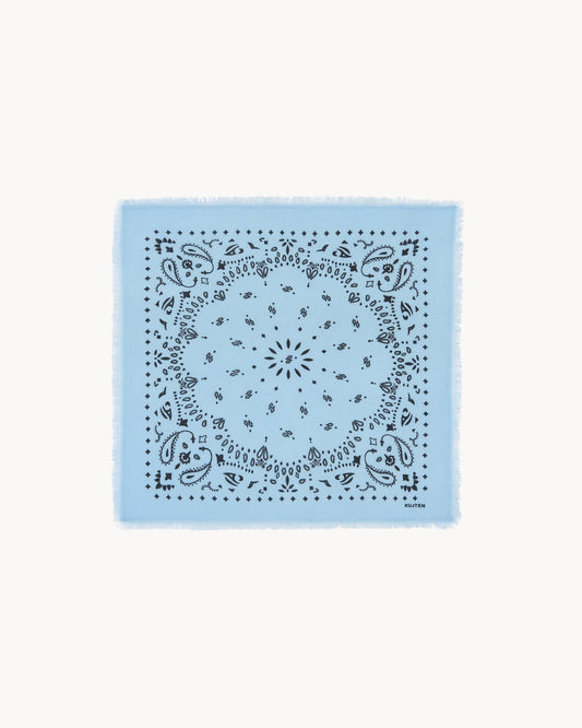 Petit Bandana Hachi bleu zéphir