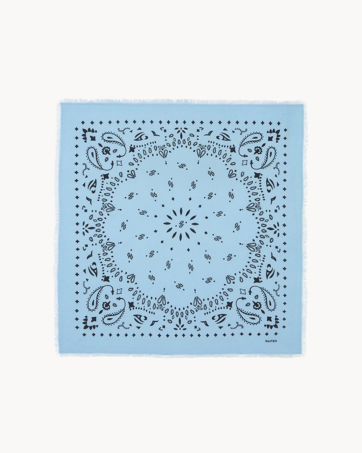Grand Bandana Hachiko bleu zéphir