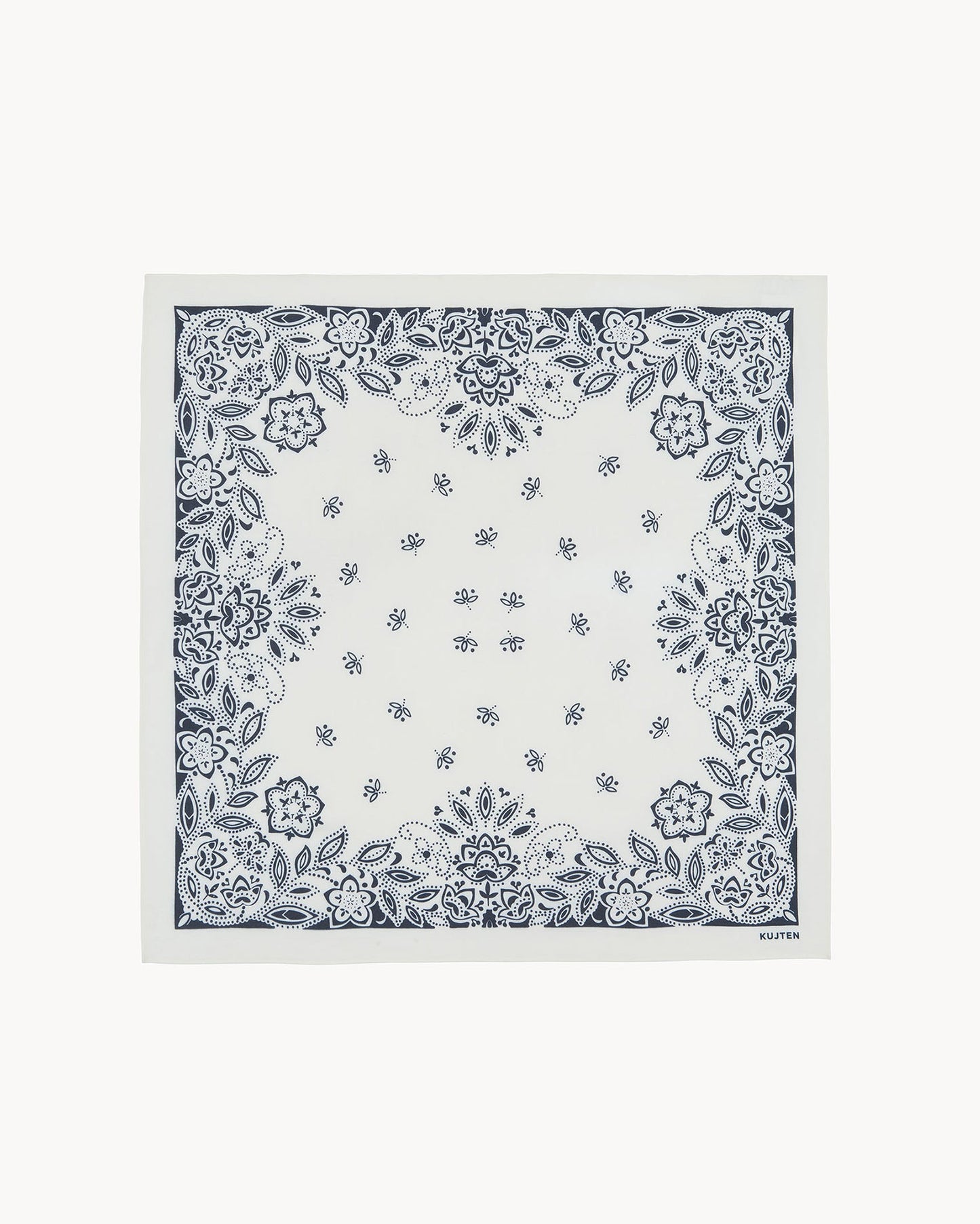 Grand Bandana Helia blanc