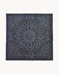 Très Grand Bandana Effy Zellige noir