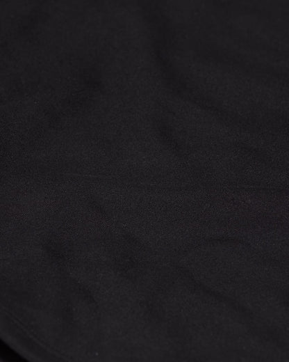CSB Form Invisible Scrunch Fold Over Stripe Flare Leggings | Black