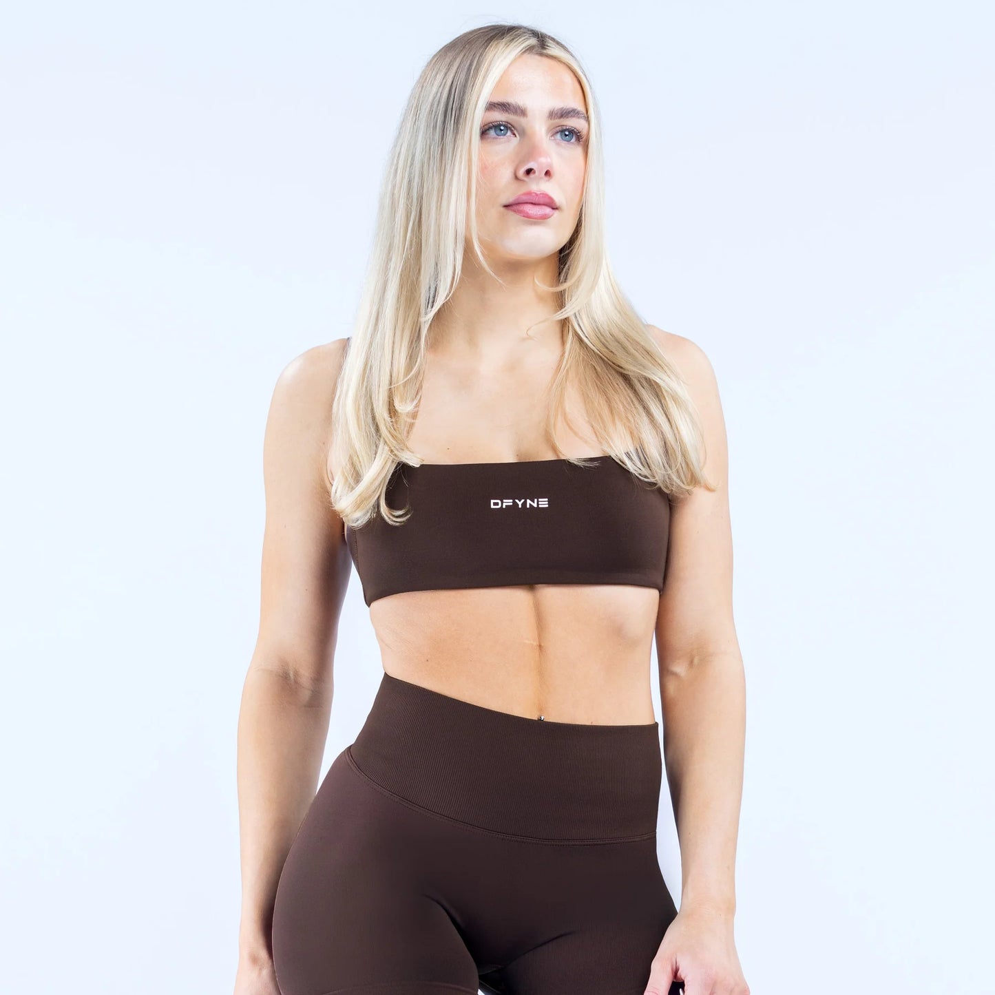 DFYNE Defy Strappy Bra Umber