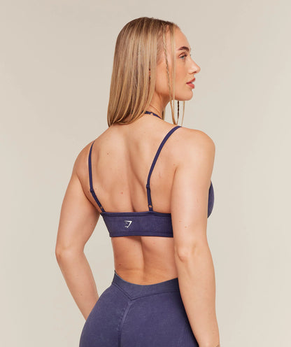 Gymshark x Bratz Light Support Sports Bra - Indigo Purple