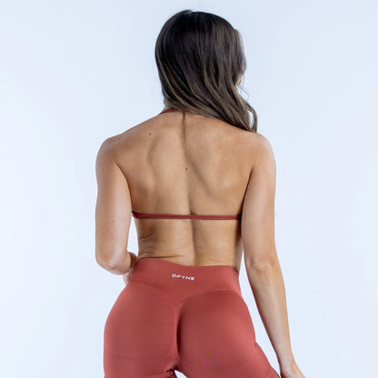 DFYNE Impact Strappy Bra Copper