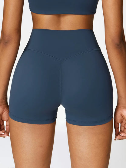 LOA Sculpt Elite Biker Short Deep Blue