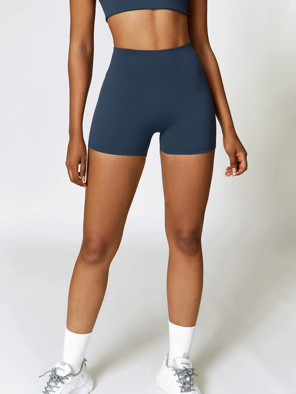LOA Sculpt Elite Biker Short Deep Blue