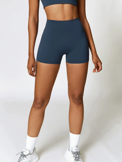 LOA Sculpt Elite Biker Short Deep Blue