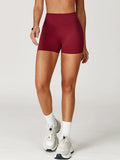 LOA Sculpt Elite Biker Short Scarlet