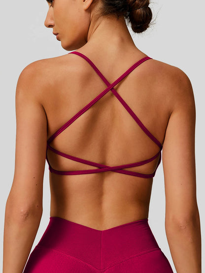 LOA SculptCore Plunge Bra Scarlet