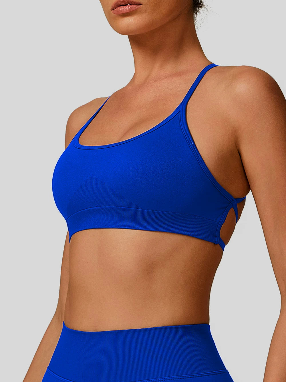 LOA SculptCore Plunge Bra Regal Blue