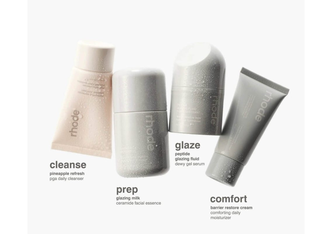 Rhode Intro Kit Glazed Skincare Essentials - 2