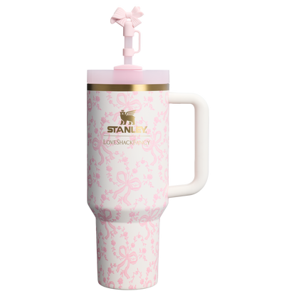 Stanley 1913 x LoveShackFancy Holiday Quencher® H2.0  FlowState™ Tumbler | 40 OZ