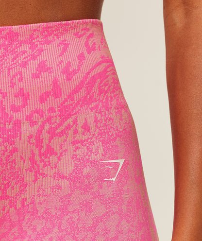 Gymshark Adapt Animal X Whitney Leggings - Electric Pink