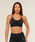 Gymshark Ruched Sports Bra - Black