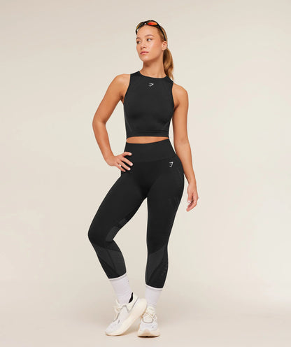 Gymshark Running Seamless Leggings - Black