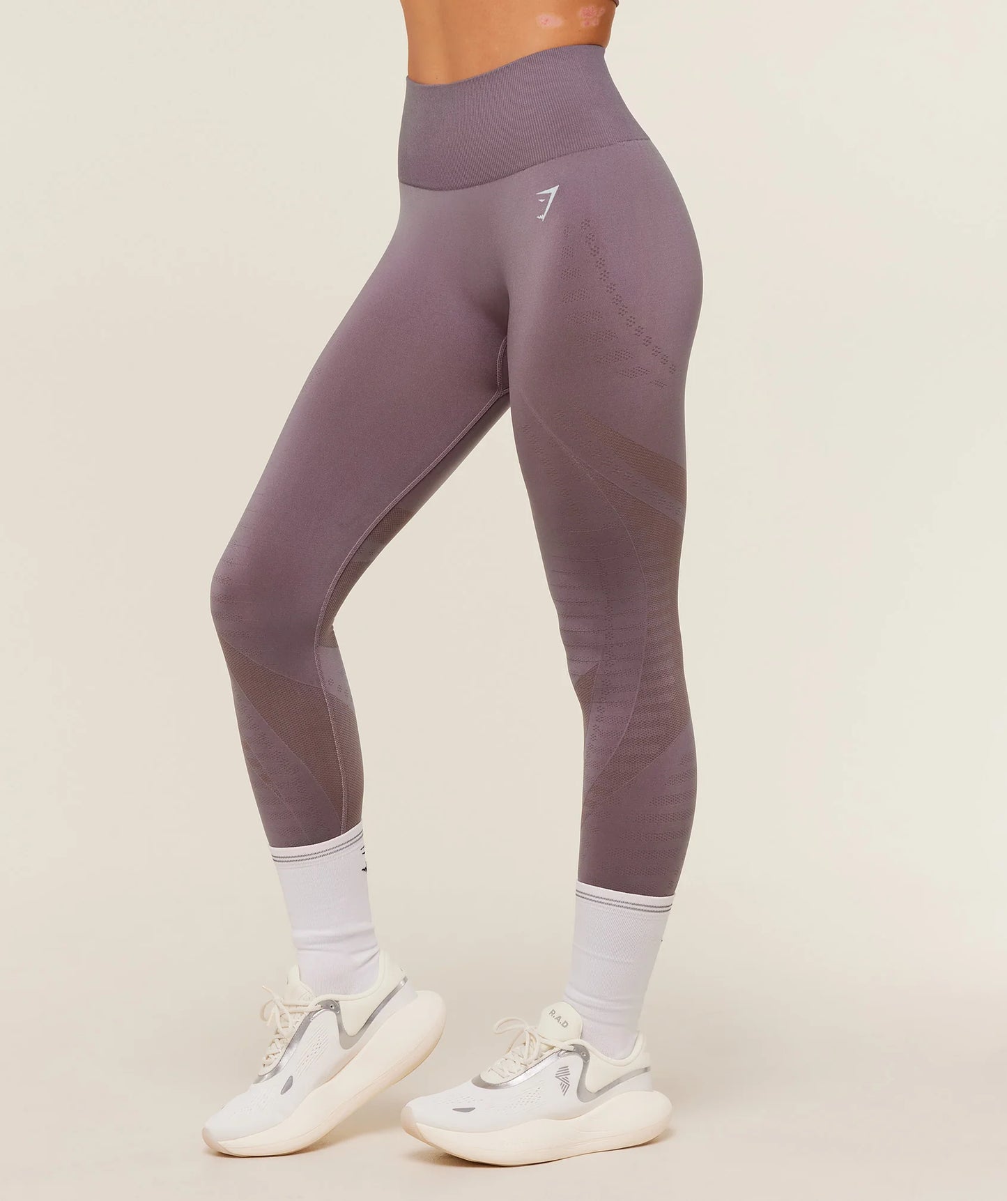 Gymshark Running Seamless Leggings - Walnut Mauve
