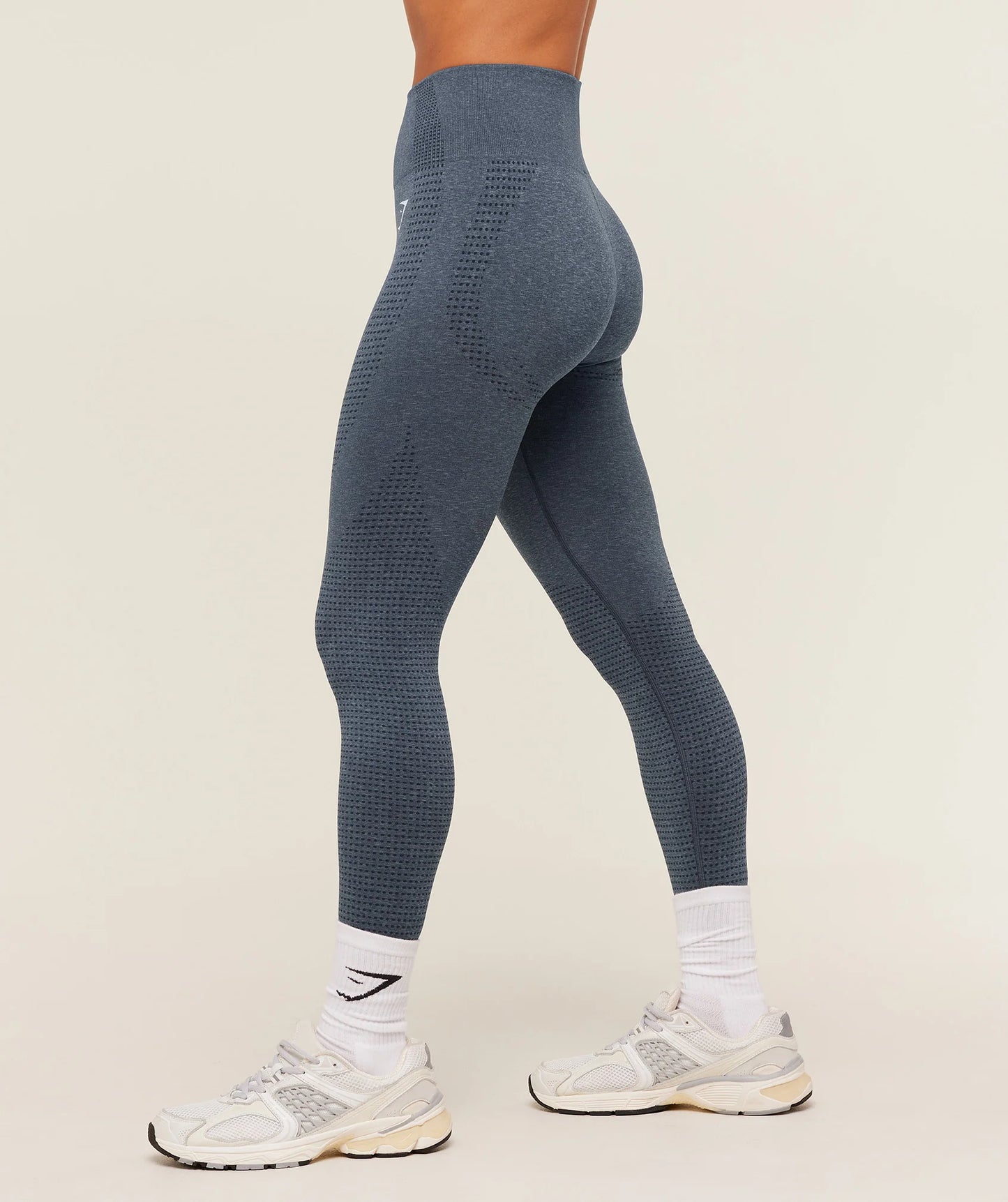 Gymshark Vital Seamless 2.0 Leggings - Stealth Blue/ Marl