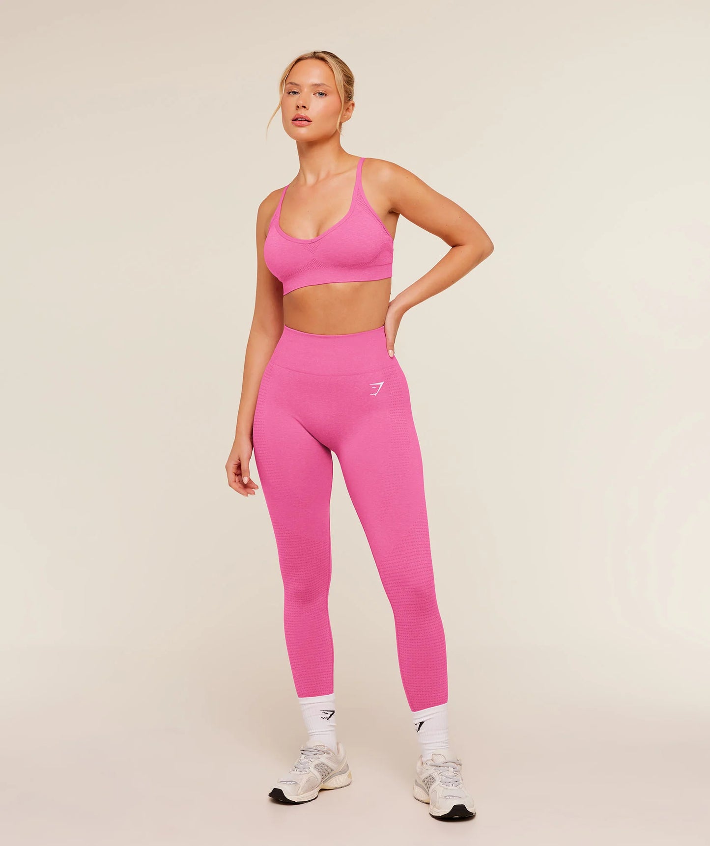 Gymshark Vital Seamless 2.0 Leggings - Pink/Marl