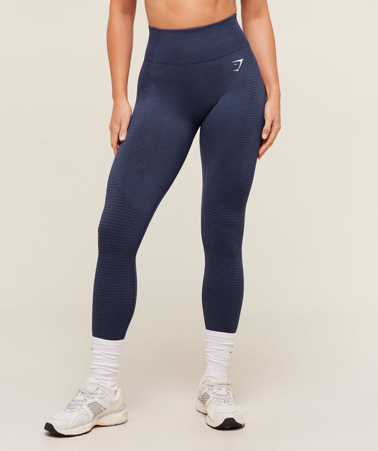 Gymshark Vital Seamless 2.0 Leggings - Heavy Blue Marl