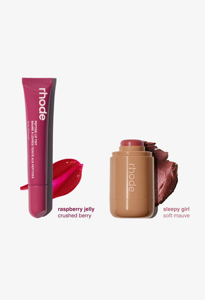 the duos sleepy girl + raspberry jelly